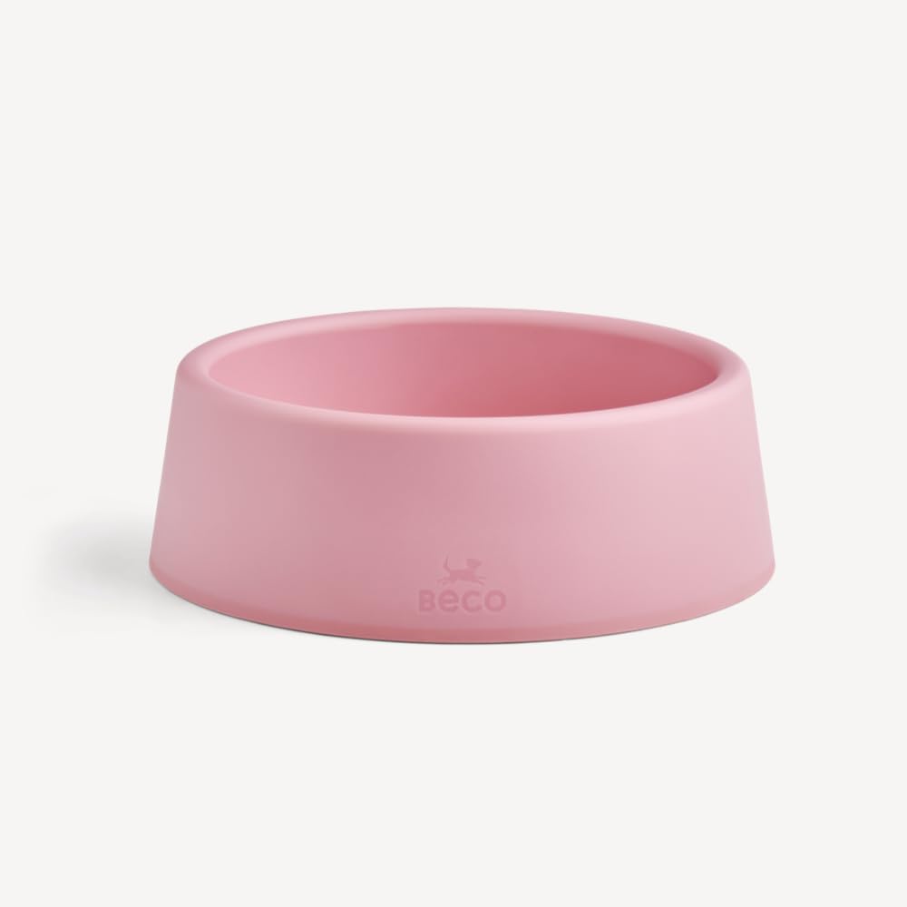 Beco Dog Bowl - Steady Food & Water Bowl | Large | Recycled Plastic | Non-Slip 1