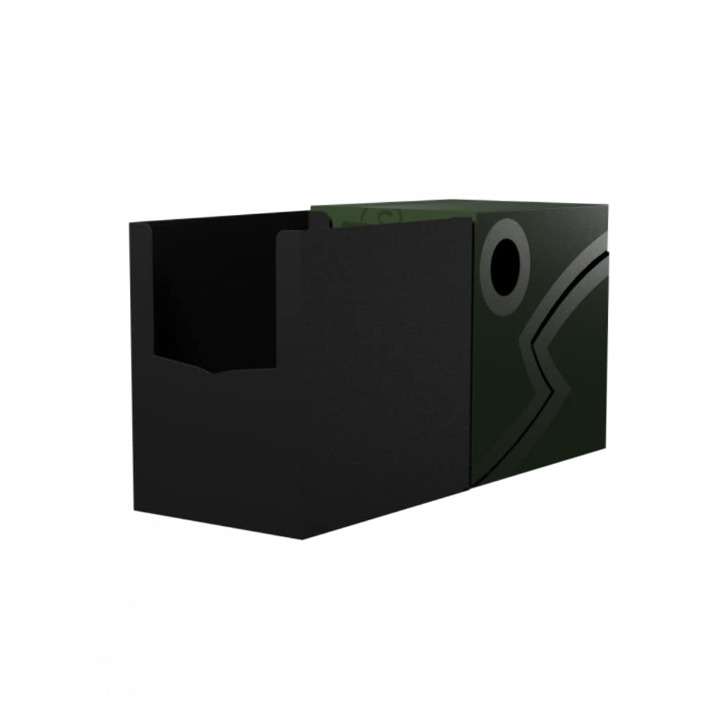 Dragon Shield Revised Forest Double Shell Deck Box (Green/Black) by Arcane Tinmen