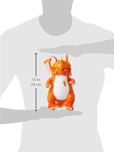 Zog the Dragon Plush Soft Toy - Official Julia Donaldson Licensed, Orange & White 2