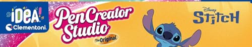 Clementoni - Stitch Pen Lab Create Colourful Stitch-Inspired Pens with Accessories 6