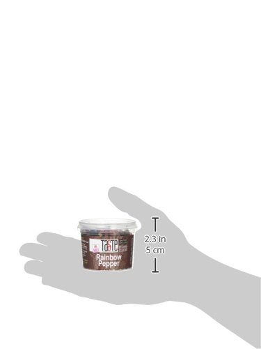 Gourmet Spice Company Regenbogen-Pfefferkörner 40 g – Mischung aus schwarzen, weißen, rosa, grünen Pfefferkörnern und Pimentbeeren