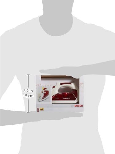 Theo Klein 6254 Bosch Iron Toy - Water Spray Function, Pretend Play for Kids 3+ 2