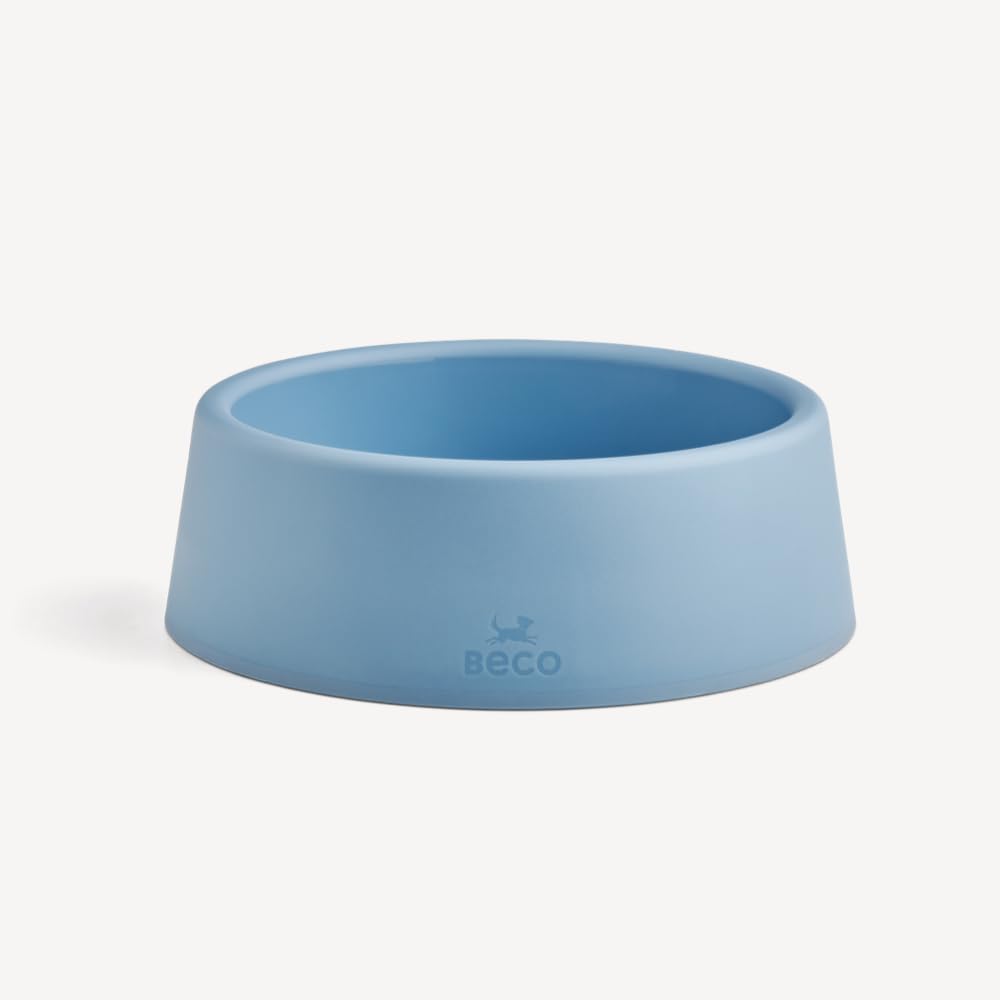 Beco Dog Bowl - Steady Non-Slip Food & Water Bowl | Large | Recycled Plastic 1