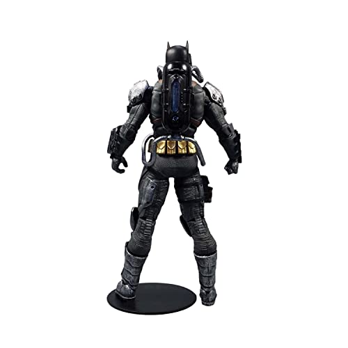 McFarlane Batman Hazmat Suit 7-Inch Action Figure with Light-Up Logo (TM15169)