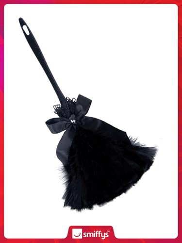 Smiffys Gothic Feather Duster nero