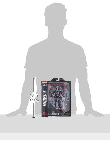 MARVEL FEB202410 Taskmaster Action Figure - 7-inch Collectible with 16 Points of Articulation (Ages 14+)