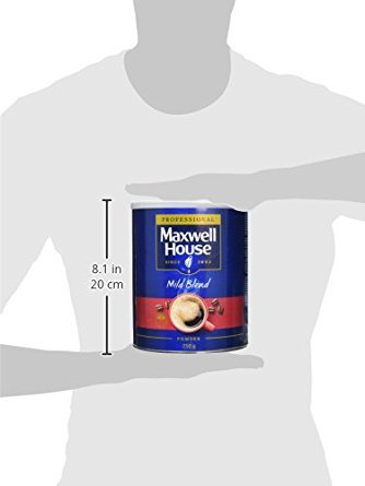Maxwell House Mild Blend Instant Coffee Powder 750g Tin 8
