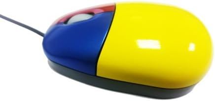 Wishtrac Kids Mini Optical Mouse - Colour-Coded, USB, 800dpi (MA)