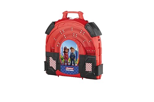 Carrera Speed Arena Race Case: Police Chase Set | 2.77 Metres Track | Includes Green Racer & Police Car 3