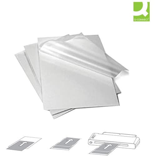 Q-Connect A5 Laminating Pouch 125 Micron (Pack of 100) KF04108,153 x 216 mm 4