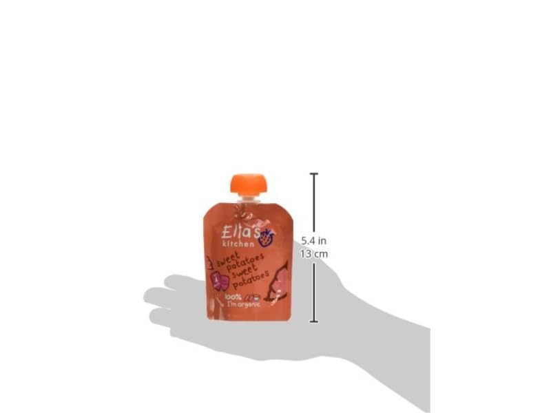 Ella's Kitchen Organic First Taste Sweet Potato Baby Meal | 70g Pouch | No Added Sugar or Salt