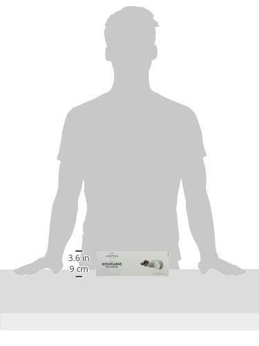 Chrisanthidis Delights Kourabie Shortbread with Chocolate and Almonds | 200g Handmade Greek Cookie 7