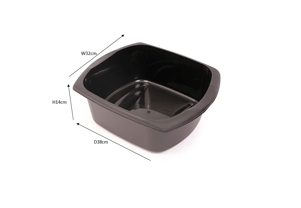 Addis - 9.5L Large Rectangular Bowl Yellow 11