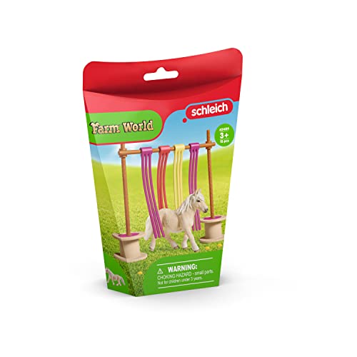 Schleich 42484 Farm World Pony Tenda Ostacolo