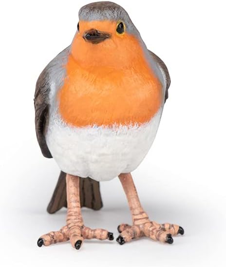 Papo Robin Figurine - Realistic Garden Bird Model for Kids 3+