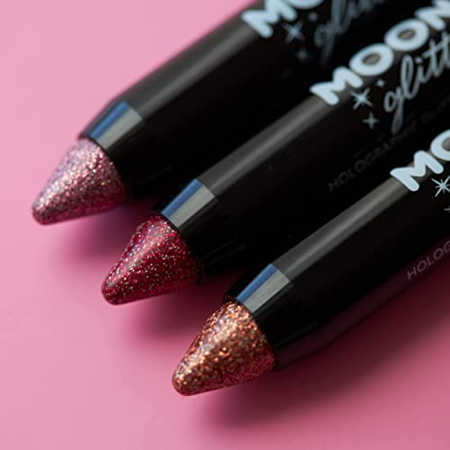 Trucco olografico Glitter Paint Stick/Body Crayon per viso e corpo di Moon Glitter