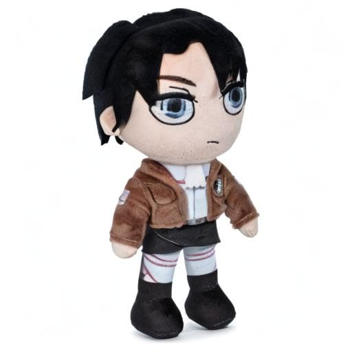 Play by Play Attack on Titan Levi Plush Toy - Anime Collectible for Ages 15 Months and Up