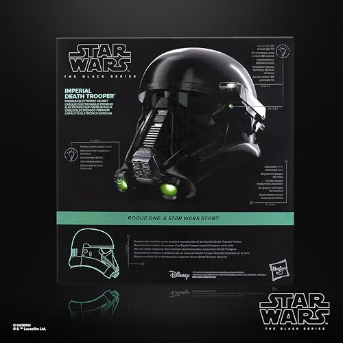 Star Wars The Black Series Imperial Death Trooper Premium Electronic Helmet | Unisex Adult | Ages 14+ 11