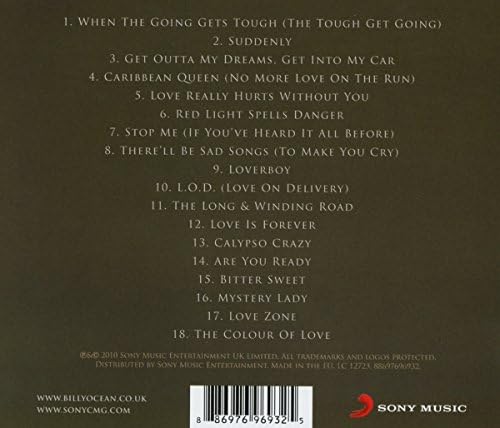 Billy Ocean - The Very Best Of Billy Ocean [Audio CD]