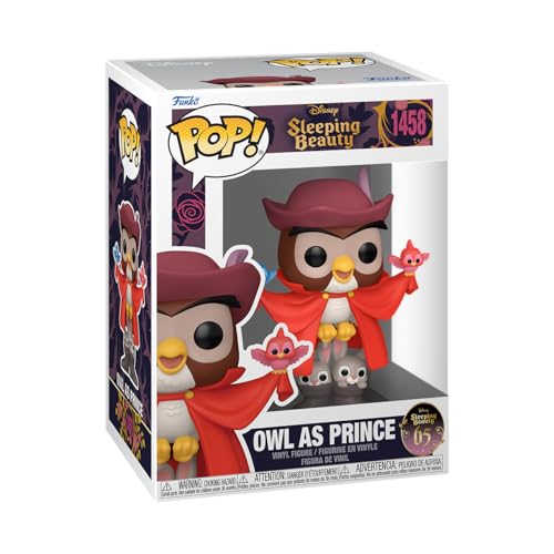 Funko Pop! Disney Sleeping Beauty - Owl as Prince Vinyl Figure (78185)