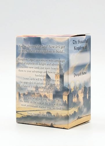 Fryx Games Kingdom Legacy Feudal Kingdom - Strategy Card Game for 1 Player 7