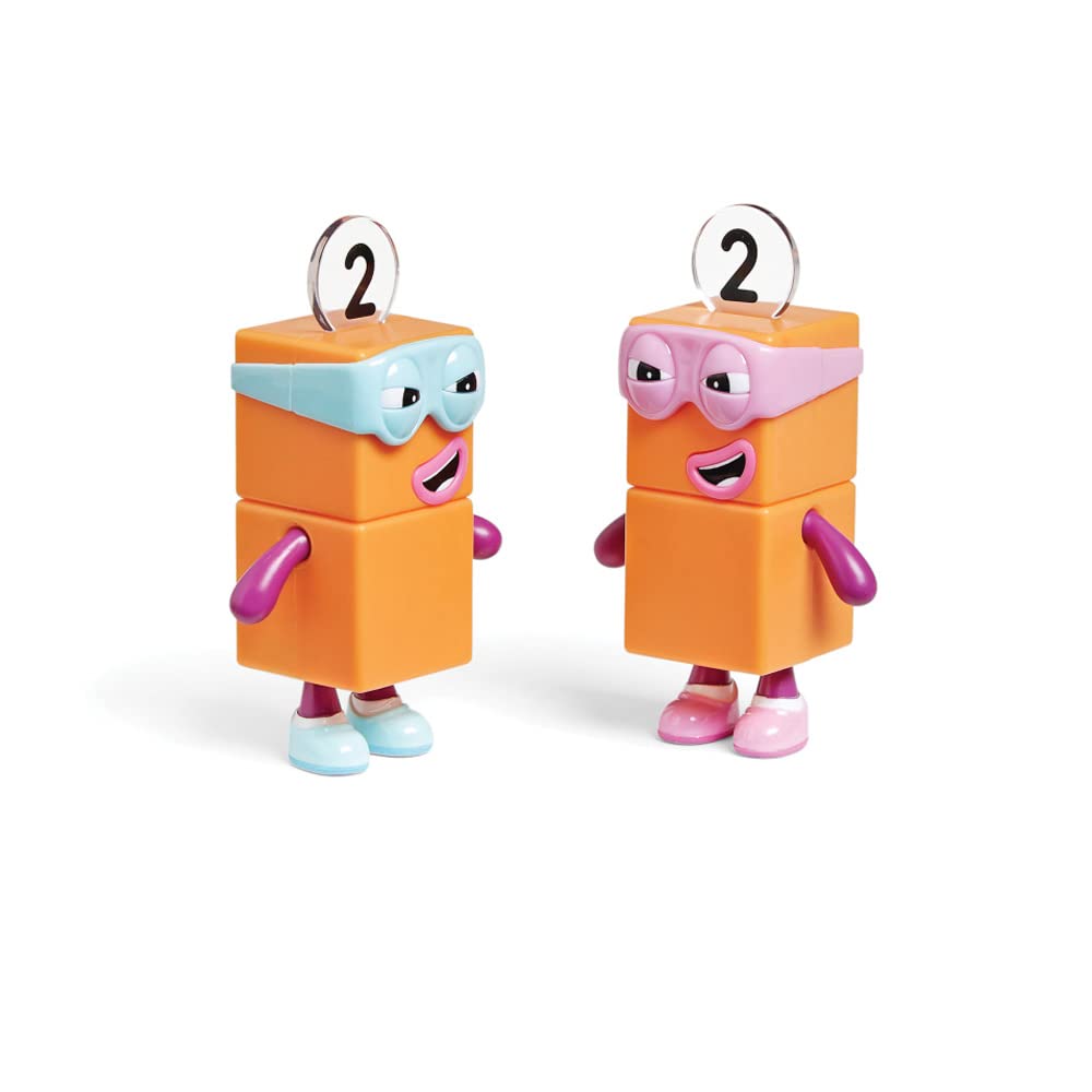 Numberblocks Four and the Terrible Twos - Collectible Play Figures for Ages 3+