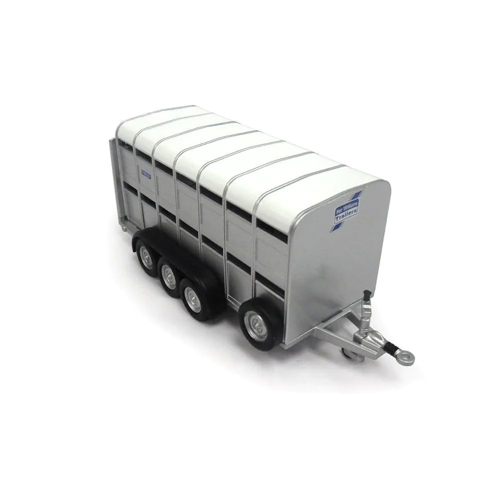 Britains 1:32 Ifor Williams Livestock Trailer - Farm Vehicle for 1:32 Scale Playsets, Ages 3+