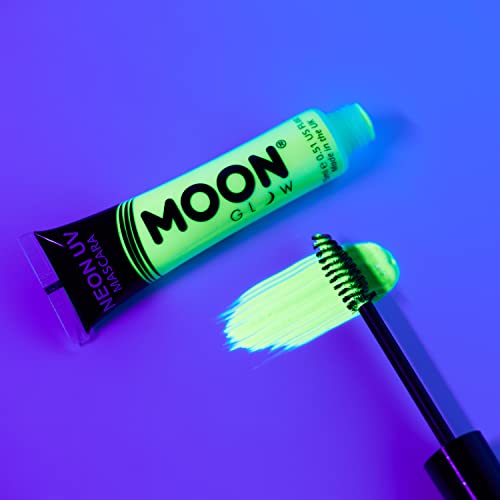 Moon Glow Neon UV Mascara 15ml Verde si illumina brillantemente sotto l&#39;illuminazione UV!