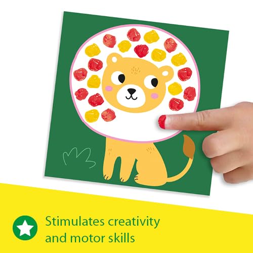 SES Creative My First - Fingerprint Paint Art Set | Ages 1-4 | 13 Piece Set 6