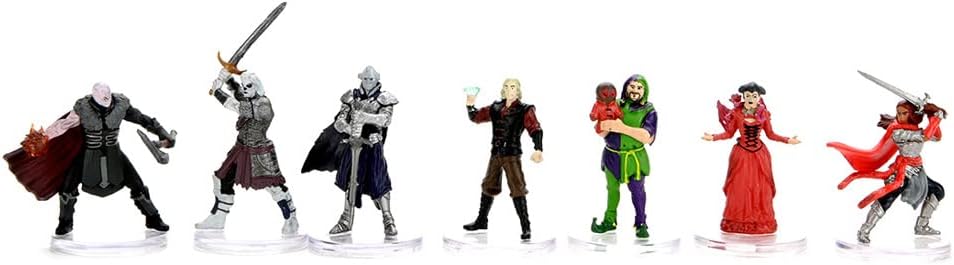 WizKids D&D Icons of the Realms: Curse of Strahd - Denizens of Barovia Miniatures Set, Multicolor