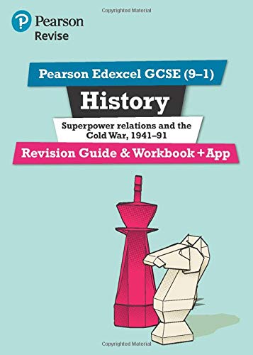 Pearson REVISE Edexcel GCSE (9-1) History Superpower Relations and the Cold War Revision Guide and Workbook + App - Pearson Education (Paperback, 2021 Edition)