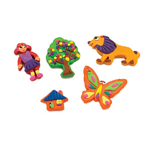 Plasticine Modelling Clay - White Slab 400g | Non-Hardening & Reusable | Ideal for Stop-Motion Animation