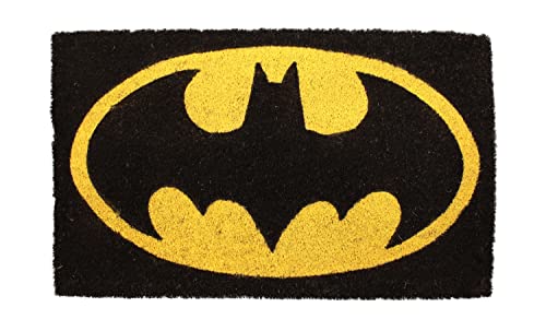 SD Toys - Batman Logo Doormat DC Comics Official Merchandise Coir Entrance Mat