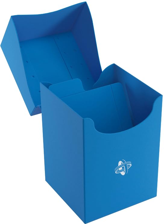 Gamegenic 100-Kartendeckhalter – Blaue Aufbewahrungsbox für 100 doppelseitig gesleevte Karten 13