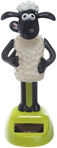 Puckator Shaun The Sheep Solar Powered Pal, Mixed, Height 13cm Width 5cm Depth 6cm 1