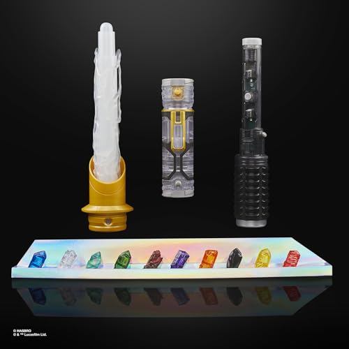 Star Wars Power Crystal Lightsaber - 7 Colors, 10 Swappable Kyber Crystals | Hasbro 13