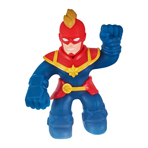 Heroes of Goo Jit Zu Captain Marvel Squishy Toy - Ages 4+ Blue (41487)