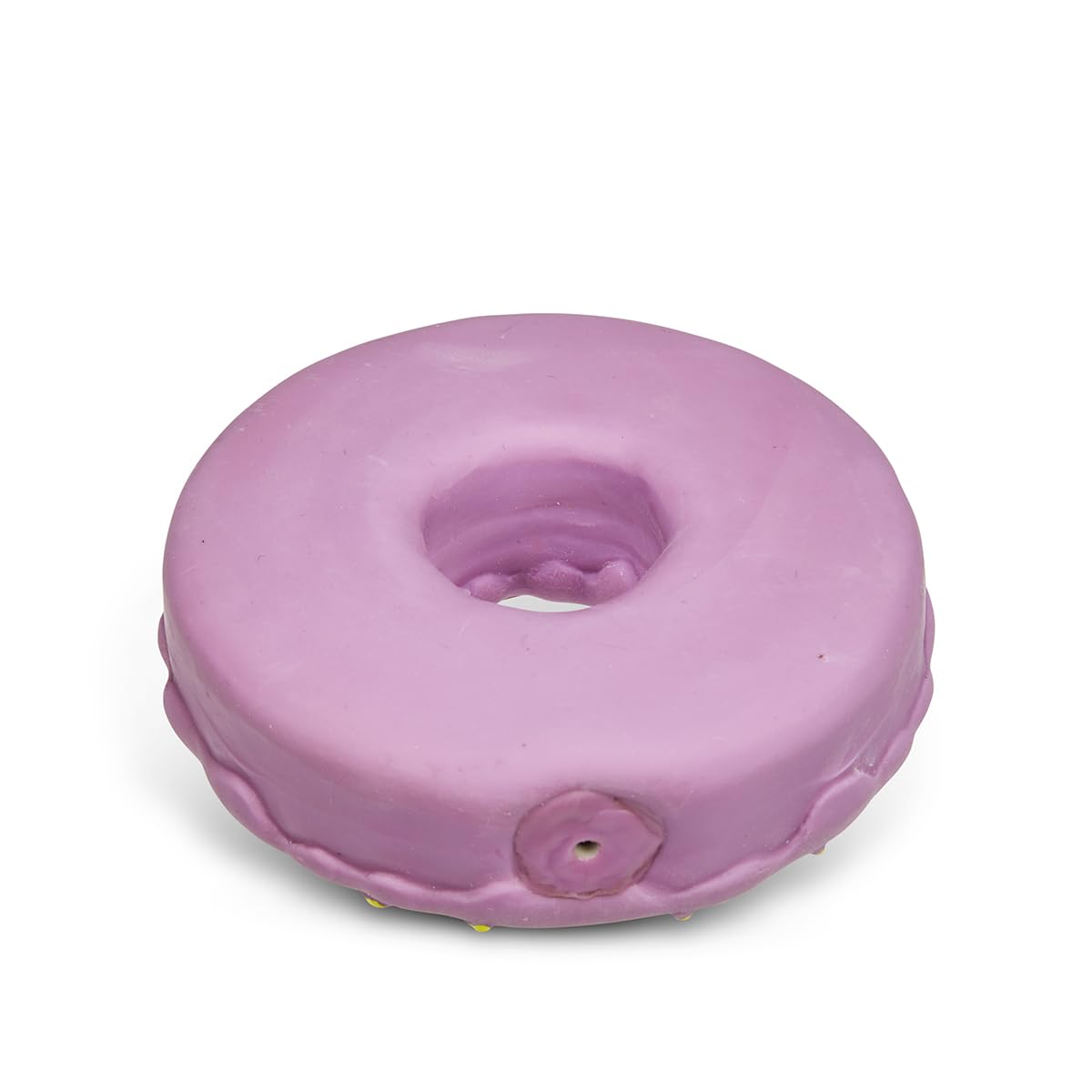 Petface Iced Ring Biscuit Latex Dog Toy - Durable Chew & Fetch Toy | Built-in Squeaker 6
