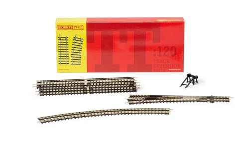 Hornby TT:120 TT Gauge Track Pack 2 for Model Railway Expansion | TT8031 | Metal