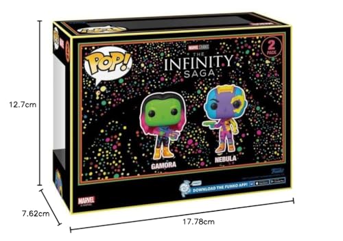 Funko Pop! Marvel Guardians of the Galaxy Vol. 2 - Gamora & Nebula Vinyl Figure