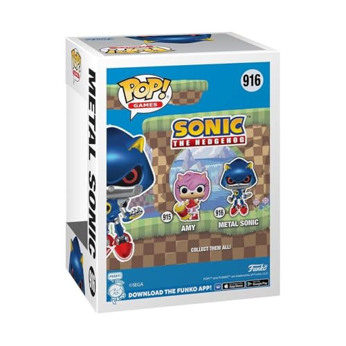 Funko Pop! Games Sonic the Hedgehog - Metal Sonic Vinyl Figure (70583)