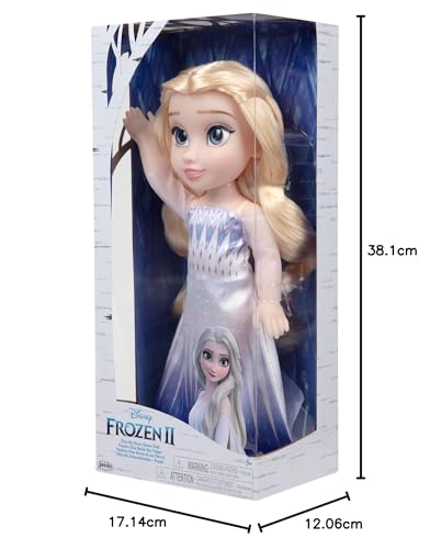 Disney Frozen 2 Elsa the Snow Queen Doll - 35cm Tall with Long Flowing Hair & Iconic Dress 19
