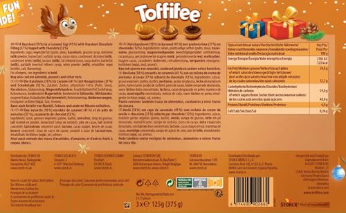 Toffifee Christmas Chewy Nougat Caramel Cups with Hazelnut & Smooth Chocolate 7