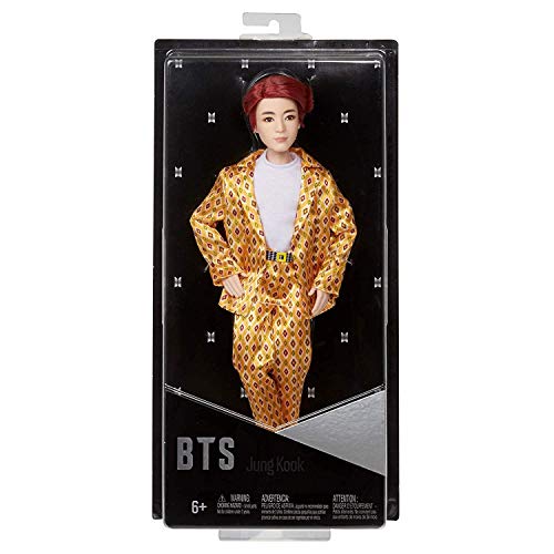 Mattel GKC87 BTS Jung Kook Idol Fashion Doll voor verzamelaars,