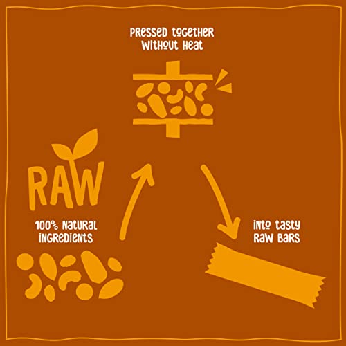 Nakd Cocoa Orange Natural Fruit & Nut Bars - Vegan Gluten Free Snack - 35g x 18 6