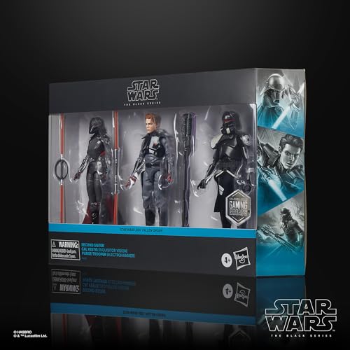 Star Wars The Black Series Second Sister, Cal Kestis, Purge Trooper Action Figures (6-inch) 3