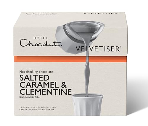 Hotel Chocolat Salted Caramel & Clementine Hot Chocolate Sachets - 10 Pack 7