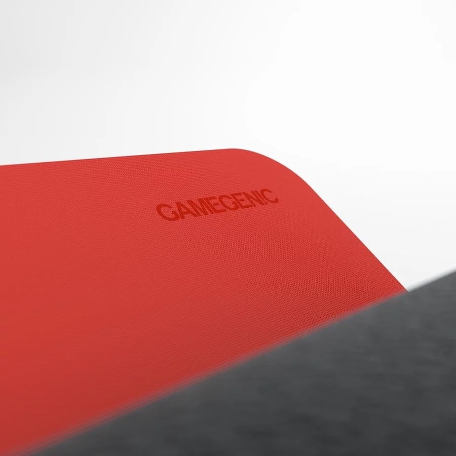 Gamegenic Prime 2mm Playmat - Red | Natural Rubber | Anti-Slip Backing 3