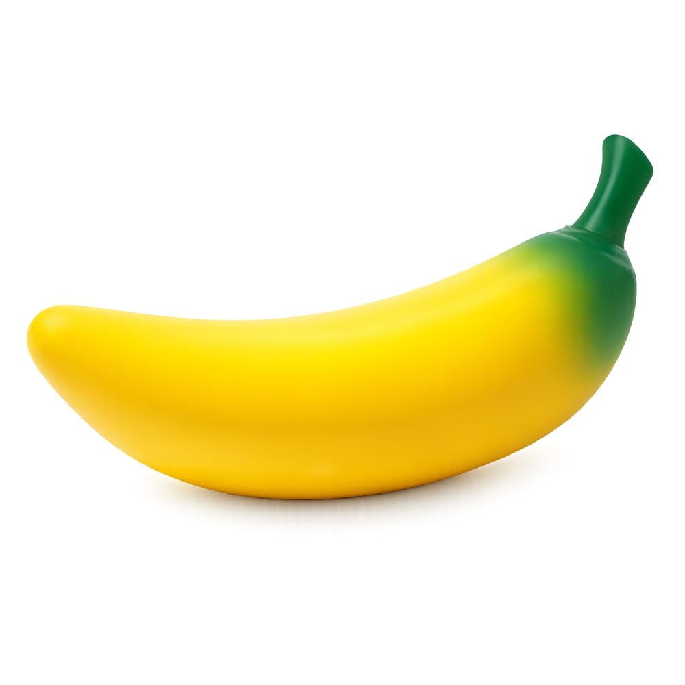 Keycraft Big Squij Banana Squishy Toy - Extra Large, Slow-Rise