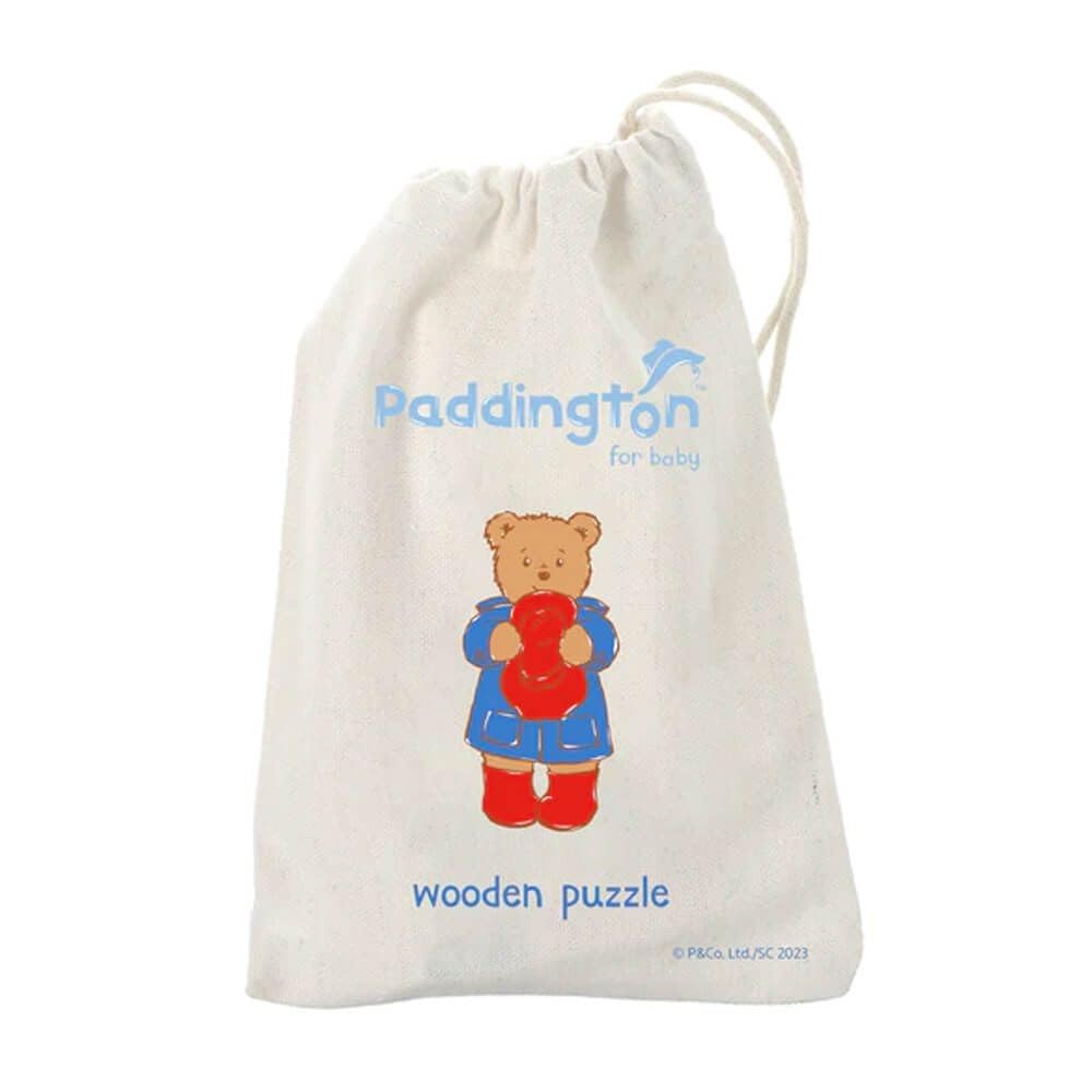 Paddington Bear Mini Wooden Puzzle - Chunky Jigsaw for Toddlers, FSC Certified